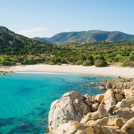 Trilocale Vista Mare Con Terrazzo Panoramico Chia